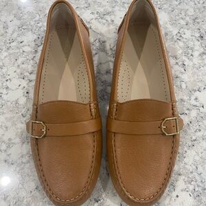 COLE HAAN ~ Pecan BROWN Leather EMELY Loafer Shoe Size 8